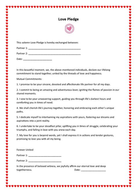 love pledge contract for lovers Funny Marriage Contract, Contract With Boyfriend, Cute Contract For Boyfriend, Bf And Gf Contract, Couple Contract Relationships, Deathrow Contract Relationship, Contract For Boyfriend, Relationship Contract Agreement, No Breaking Up Contract