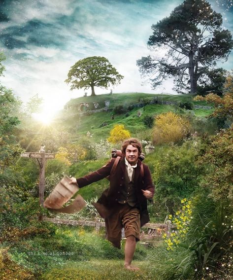 Lord of the Rings • The Hobbit on Instagram: “You! Mr. Bilbo where're you off to? "I'm already late". Late for what? "I'm going on an adventure" . . . . . . . . . . #thehobbit…” The Hobbit Bilbo Baggins, Lord Of The Rings Widget, Going On An Adventure Hobbit, Hobbits Aesthetic, Bilbo Baggins Aesthetic, The Hobbit Aesthetic, Hobbit Core, The Hobbit Bilbo, Adventure Party Theme