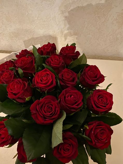 Bouquet Of Red Roses, Whats Wallpaper, Red Bouquet, Aesthetic Roses, Red Rose Bouquet, Boquette Flowers, Nothing But Flowers, Flower Therapy, Beautiful Bouquet Of Flowers