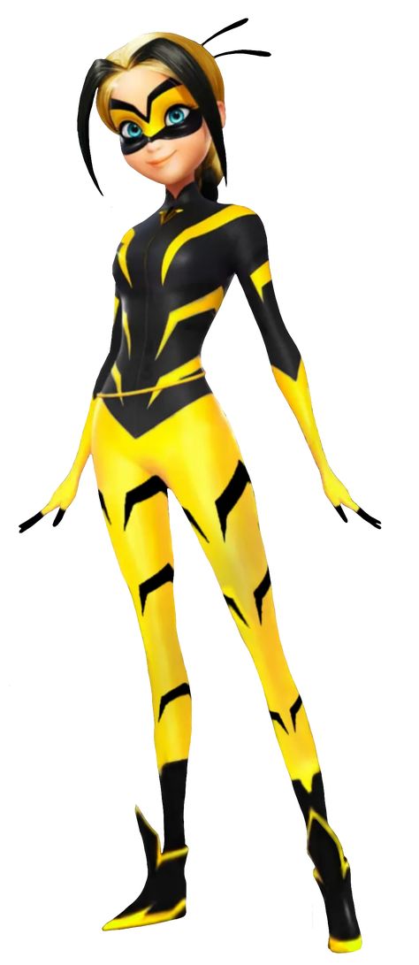 Miraculous Ladybug Superheroes, Zoe Bourgeois, Miraculous Vesperia, Pollen Miraculous, Zoe Miraculous, Bee Miraculous, Miraculous Heroes, Golden Queen, Ladybug Outfits