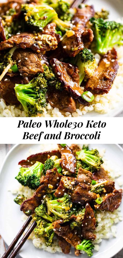 Whole30 Beef And Broccoli, Paleo Beef And Broccoli Stir Fry, Keto Steak And Broccoli Stir Fry, Paleo Beef Stir Fry, Healthy Low Carb Beef Recipes, Gluten Free Beef Stir Fry Recipes, Paleo Broccoli Beef, Beef Recipes Whole 30, Steak Paleo Recipes