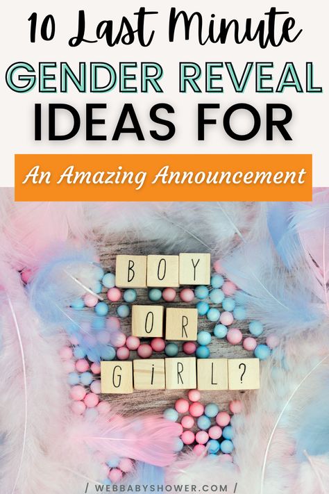 Small Gender Reveal Ideas For Family, Friend Gender Reveal Ideas, Embryo Gender Reveal Ideas, Gender Reveal To Coworkers, Simple Gender Reveal Announcement, Gender Reveal With Friends, Trick Gender Reveal Ideas, Fast Gender Reveal Ideas, Easy Gender Reveal Ideas With Siblings