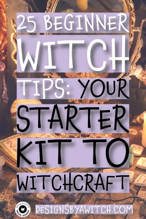 25 Beginner Witch Tips: Your Starter Kit to Witchcraft - Witch Starter Kit Diy, Must Have Witch Stuff, Beginner Witchcraft Tips, Beginning Witch Tips, Witch Alters For Beginners, Witchy Tips And Tricks, Witch Tips And Tricks, Witchy Tips For Beginners, How To Become A Witch For Beginners