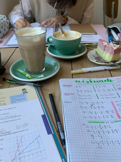 Aesthetic Cafe Studying, Cafe Study Date Aesthetic, Studying In A Coffee Shop, Study Dates With Friends, Study Buddy Aesthetic, Study Dates Aesthetic, Cafe Studying Aesthetic, Study Cafe Aesthetic, Studying At Cafe