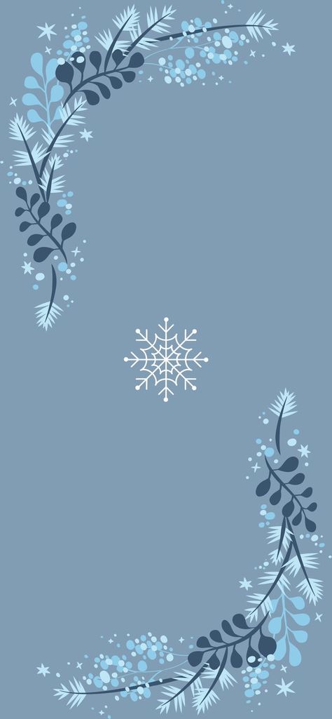 Winter Butterfly Wallpaper, Blue Christmas Phone Wallpaper, Cute Blue Christmas Wallpaper, Winter Iphone Wallpaper Aesthetic Simple, Frozen Christmas Wallpaper, Winter Apple Watch Wallpaper, Snowflake Wallpaper Aesthetic, Snowflakes Aesthetic Wallpaper, Frozen Wallpaper Aesthetic