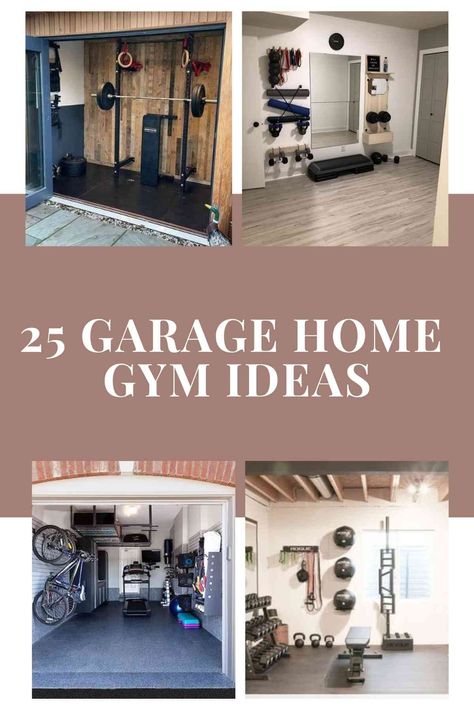 At Home Garage Gym, Garage Gym Makeover, Garage Gym Ideas Layout, Small Garage Gym, Half Garage Gym, Home Gyms Ideas Garage, Garage Home Gym, Garage Gym Design, Garage Gym Ideas