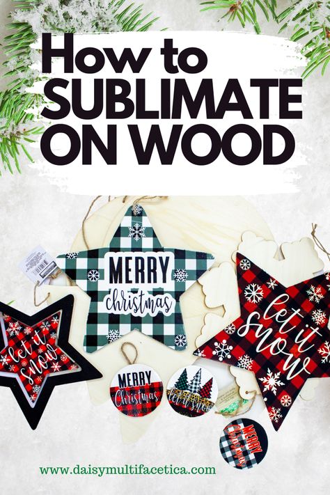 What To Sublimate On, Christmas Sublimation Gift Ideas, Sublimation Ideas On Wood, Sublimation Wall Art, Sublimation Christmas Ideas To Sell, Sublimation Signs, Sublimation Stickers How To, Christmas Circut Projects, Christmas Sublimation Gifts