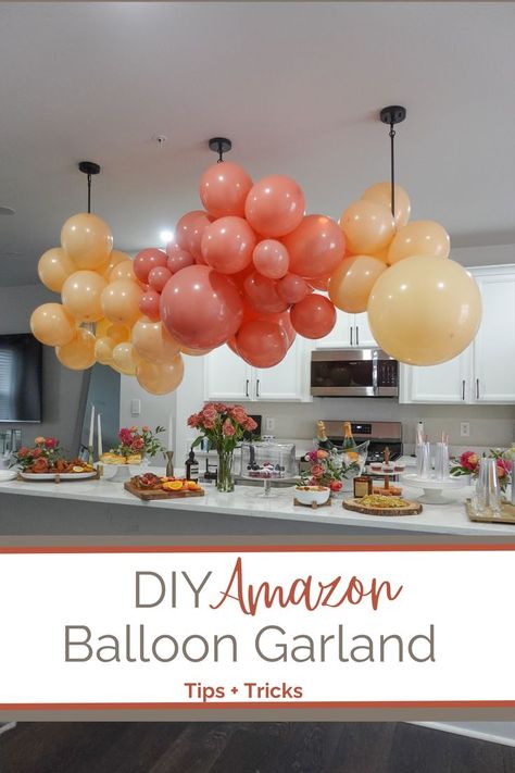 Balloon Garland Tips, Inflatable Party Decorations, Balloon Chandelier, Baby Boy 1st Birthday Party, Kitchen Island Decor, Diy Balloon, First Birthday Decorations, Baby Boy 1st Birthday, Island Decor