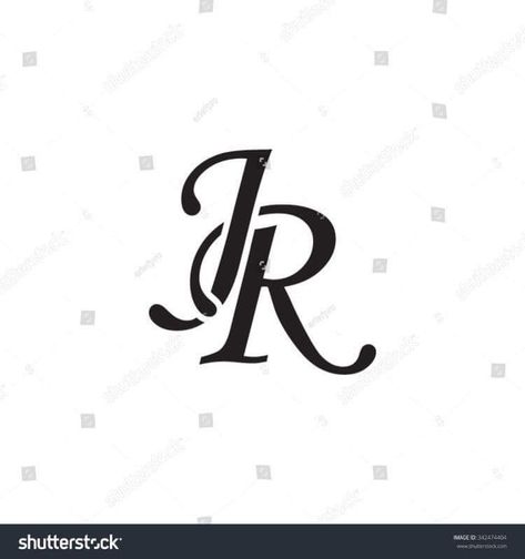 Jr Tattoo, Wallpaper Love, Wedding Logo Design, Wedding Logo, Initial Monogram, Name Wallpaper, Letter R, Monogram Logo, Tattoo Design