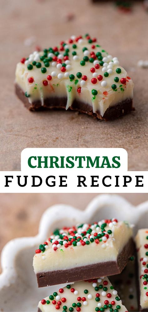 Easy Holiday Recipes Christmas, Easy Christmas Fudge Recipe, Best Christmas Fudge, Easy Christmas Fudge, Christmas Fudge Recipes, Christmas Fudge Recipes Easy, Holiday Fudge, Homemade Fudge Recipes, Fudge Recipes Chocolate