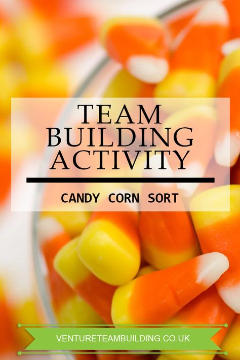 Fall 4h Activities, Team Get Together Ideas, Team Building For Preschoolers, Candy Corn Stacking Challenge, Halloween Themed Team Building Games, Halloween Theme Team Building, Marshmallow Challenge Team Building, Halloween Team Activities, Dice Team Building Game