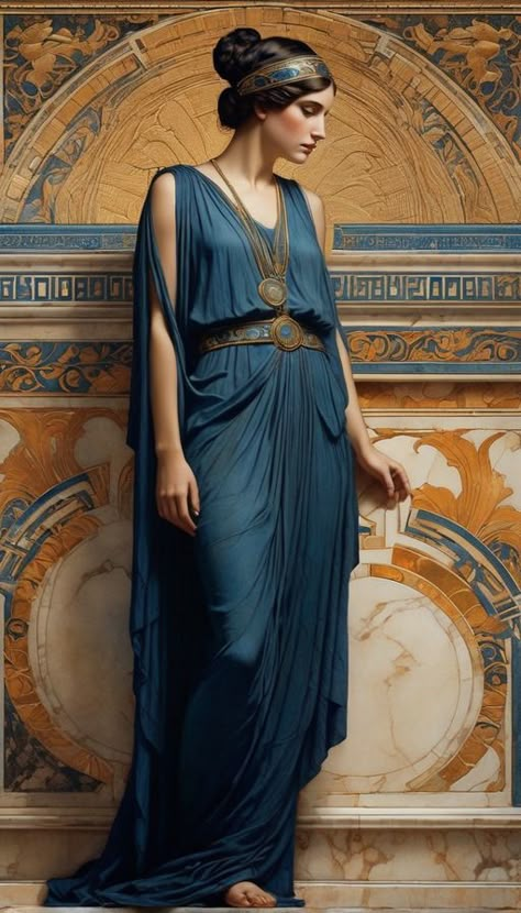 An image of Women's education in ancient Greece was limited by History.Memorybypass - Playground Ancient Greece Women, Greece Clothes, Ancient Greek Fashion, Roman Women Dress, Ancient Rome Clothing, Ancient Greece Clothing, Ancient Greek Dress, Ancient Greece Fashion, Women In Ancient Greece