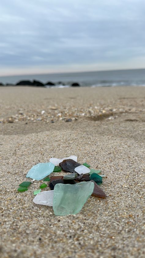 Sea Glass On Beach, Sea Glass Aesthetic, Glass Aesthetic, Organic Aesthetic, Beach Glass, Atlantis, Sea Glass, Glass