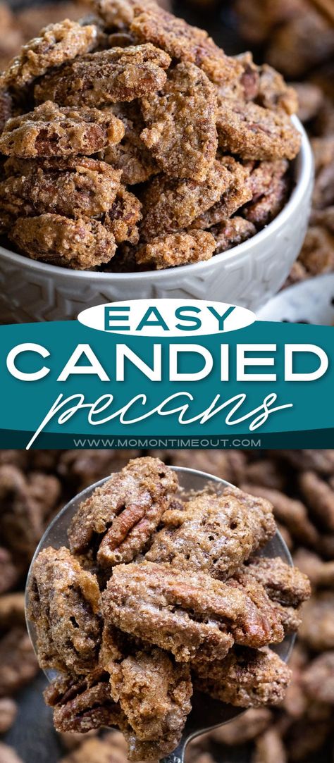 Candied Pecans Belly Full, Candied Pecans Easy Microwave, Candied Pecans Allrecipes, Candied Pecan Recipes Easy, Sweet Pecans Brown Sugar, How To Make Candied Pecans Recipe, Candied Pecans Crockpot Easy, Candied Pecans With Cayenne, Sweet Pecans Recipe Easy