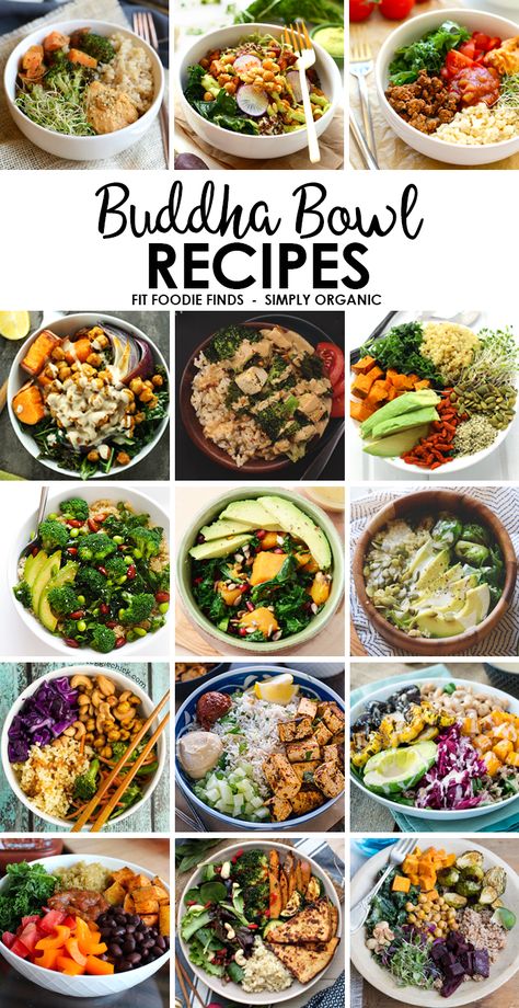 Buddha Bowl Recipes, Eat More Veggies, Buddha Bowls Recipe, More Veggies, Healthy Bowls, Makanan Diet, Bowl Recipes, Eat The Rainbow, Buddha Bowl