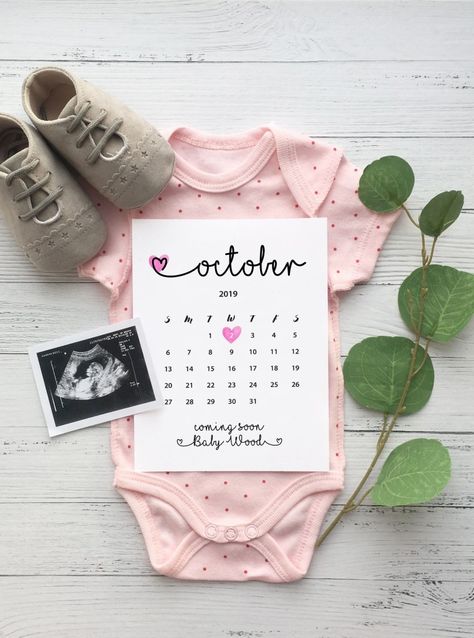 Calendar Image, Fun Pregnancy Announcement, Baby Due Date Calendar, Baby Loading, Pregnancy Calendar, Due Date Calendar, Calendar January, Its My Birthday Month, Unisex Baby Names