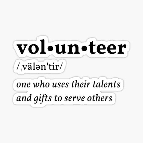 "Volunteer | Be of Service " by wordshavelife | Redbubble Volunteering Aesthetic Hospital, Volunteer Vision Board, Vision Board Volunteer, Human Services Aesthetic, Community Volunteer Aesthetic, Hospital Volunteer Aesthetic, Humanitarian Aesthetic, Community Service Aesthetic, Volunteer Work Aesthetic