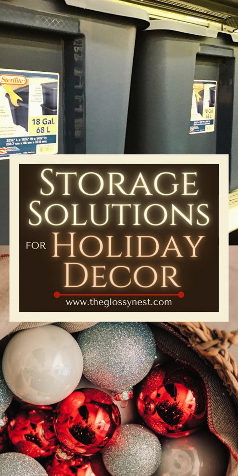 Organize Holiday Decorations, Holiday Decor Storage Organization Ideas, How To Store Decorative Pillows, Holiday Storage Closet, Seasonal Decoration Storage, Halloween Storage Ideas, Holiday Decoration Storage, Seasonal Decor Storage Ideas, Holiday Decor Storage Ideas