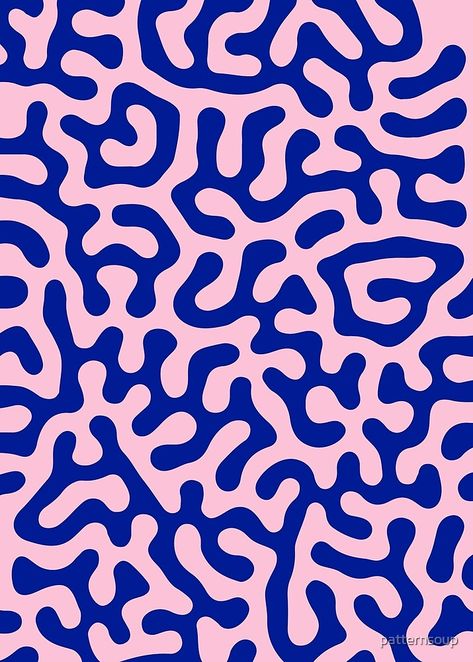 Abstract Repeat Pattern, Fun Patterns Background, Graphic Patterns Abstract, Looking Up Illustration, Squiggle Background, Squiggles Pattern, Unique Patterns Design, Edgy Patterns, Pink Coral Reef