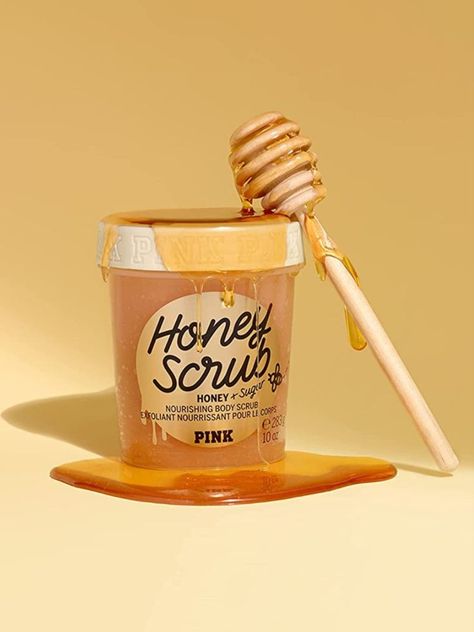 Honey Body Scrub, Scrub Bibir, Scrub Wajah, Honey Scrub, Honey Skin Care, Honey Beauty, Honey Pink, Honey Packaging, Natural Organic Skincare