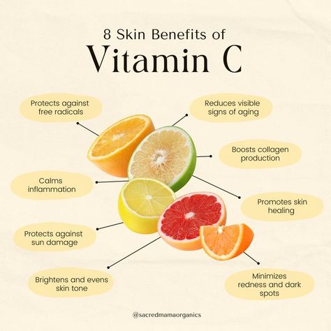 Vitamin C Foods, Benefits Of Vitamin C, Skincare Ritual, Vitamin C Supplement, Vitamin C Benefits, Food Ideas Summer, Nutrition Diet, Summer Food, Skin Benefits