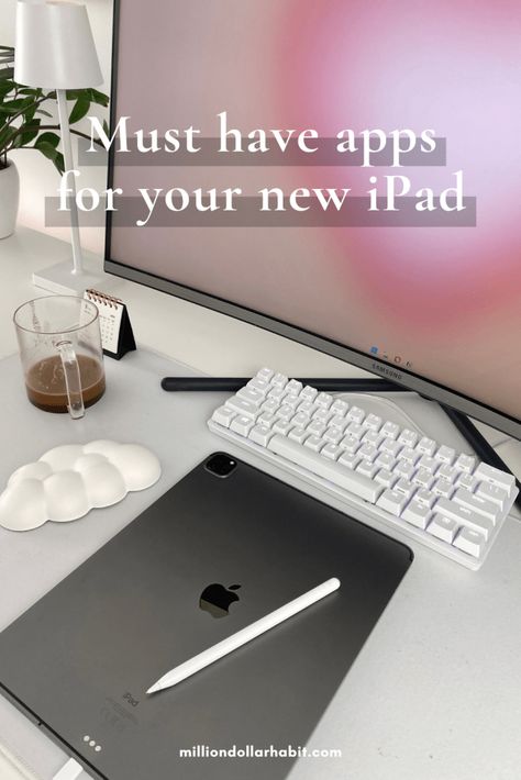 Must-Have iPad Apps for Your New iPad in 2024 College Ipad Essentials, Ipad Apps For Organization, Things To Use Ipad For, Ipad Wigits Ideas, Best Ipad Apps For Organization, Ipad For Productivity, Ipad Free Apps, Smart Hacks, Best Apps For Ipad Free