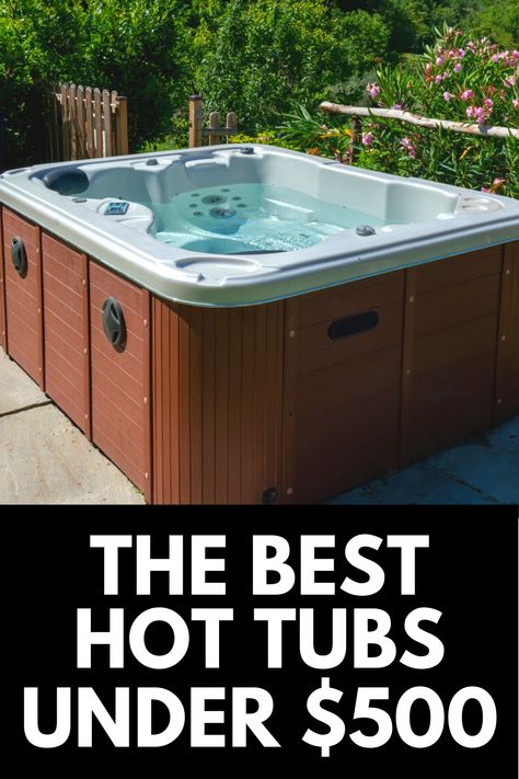 Hot tub garden