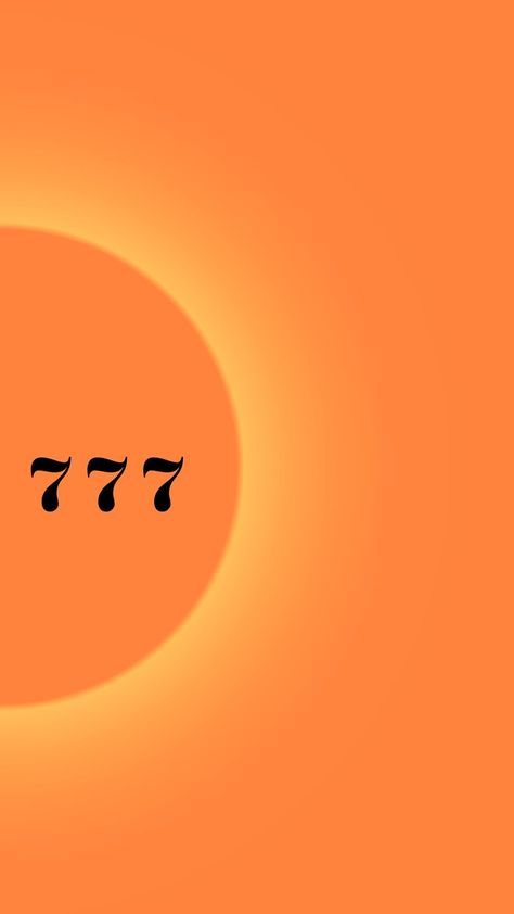 The angel number 777 is a powerful and positive sign often associated with divine guidance and spiritual alignment. It signifies that you are on the right path in your spiritual journey and that the universe is supporting you. When you see 777, it's a reminder to trust your intuition, connect with your inner wisdom, and continue pursuing your spiritual growth and purpose. It's a message of encouragement and affirmation from the spiritual realm. ✨🌟💛🧡 #777angelnumber #angelnumbers #manifest 777 Affirmation, 777 Angel Number Wallpaper, Angel Number Wallpaper, 777 Angel Number, Spiritual Alignment, Angel Number 777, Number Wallpaper, Trust Your Intuition, Message Of Encouragement