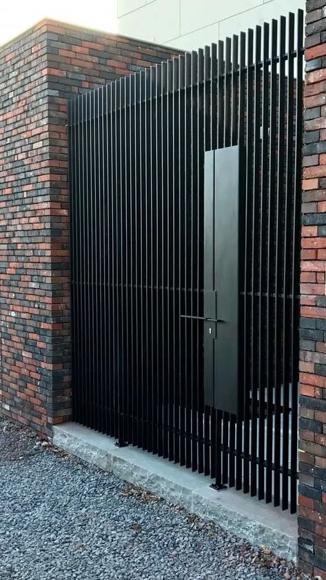 10 Things You Should Know Before You Choose Gill Gate Design - Decoholic Gard Modern, Tor Design, Gate Designs Modern, Grill Gate Design, Modern Fence Design, House Main Gates Design, Modern Gate, House Gate, Grill Door Design