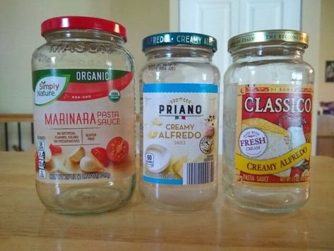 Diy Food Jars Ideas, Ways To Use Glass Jars, How To Display Old Mason Jars, Repurpose Glass Jars Diy Projects, Glass Jar Recycle Ideas, Reuse Jars Ideas, Ways To Reuse Glass Jars, Recycling Glass Jars, Recycle Glass Jars Ideas