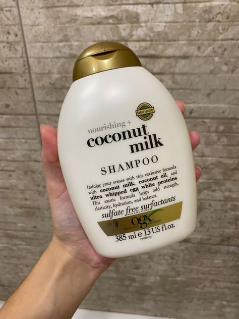 Coconut Milk Shampoo, Egg White Protein, Coconut Scent, Luxurious Hair, Products Photography, Beauty Products Photography, Dynamic Duo, Shampoo Conditioner, Pretty Makeup