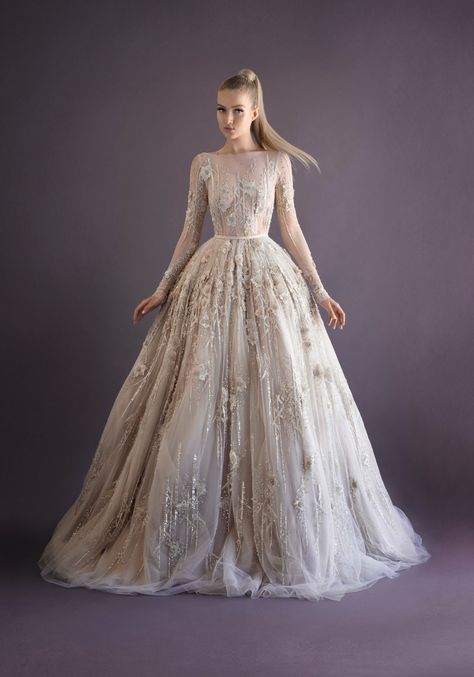 Baju Kahwin, Paolo Sebastian, Long Sleeve Ball Gowns, 2016 Trends, A Wedding Dress, Marchesa, Romantic Weddings, Gorgeous Gowns, Lace Gown