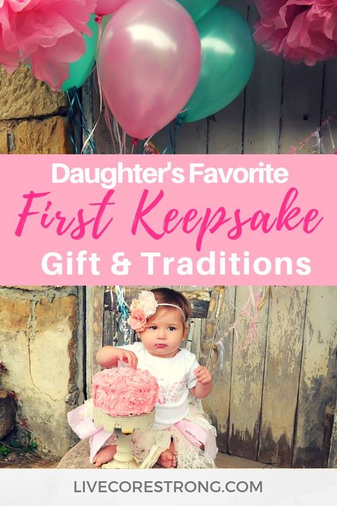 Birthday Friend Gift, First Birthday Presents, Traditions To Start, Birthday Traditions, Birthday Friend, Viral On Tiktok, Granddaughter Birthday, Birthday Keepsakes, Birthday Crafts