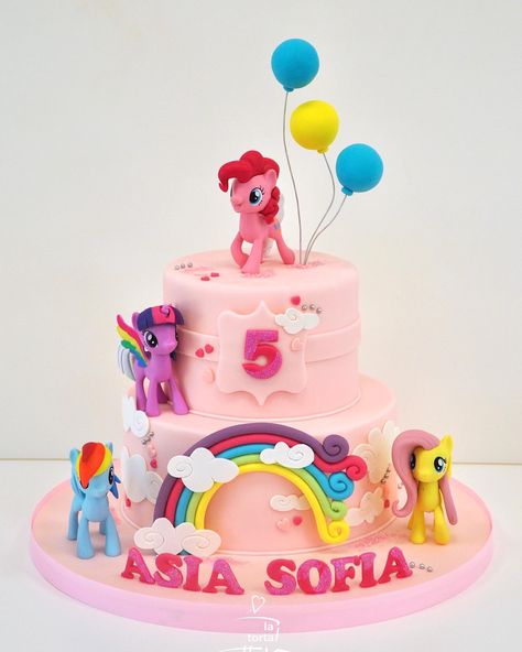 Cake Pony, Fluttershy Birthday Cake, Birthday Cake Pony, Pony Cake Ideas, Cake Models Birthday, Birthday Cake For Toddler Girl, My Little Pony New Generation Cake, Pony Birthday Cake, Pony Cake Birthday