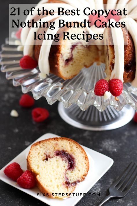 21 of the Best Copycat Nothing Bundt Cakes Icing Recipe Copy Cat Lemon Nothing Bundt Cakes, Nothing Bundt Cakes Recipe Copycat Chocolate Chip, Copycat Nothing Bundt Cake Recipes Lemon Raspberry, Chocolate Nothing Bundt Cake Recipe, Copycat Nothing But Bundt Cake Recipes, Snickerdoodle Bundt Cake Recipes, Nothing Bundt Cakes Recipe Copycat Strawberry And Cream, Nothing Bundt Cakes Recipe Copycat Icing, Strawberry Nothing Bundt Cake Recipe