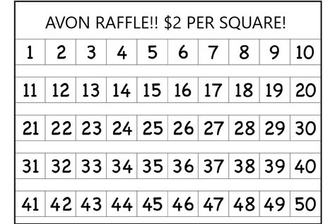 **AVON RAFFLE** Enter for your chance to win $100 worth of FREE AVON! Each square can be purchased for as little as $2 each! Winner will be drawn when all squares have been purchased! I will update the available squares left as they are purchased :) Please Share!! Thank you! <3 Online Raffle Ideas, Avon Games, Avon Party Ideas, Avon Marketing, Party Points, Win 100, Avon Sales, Avon Business, Beauty Room Decor