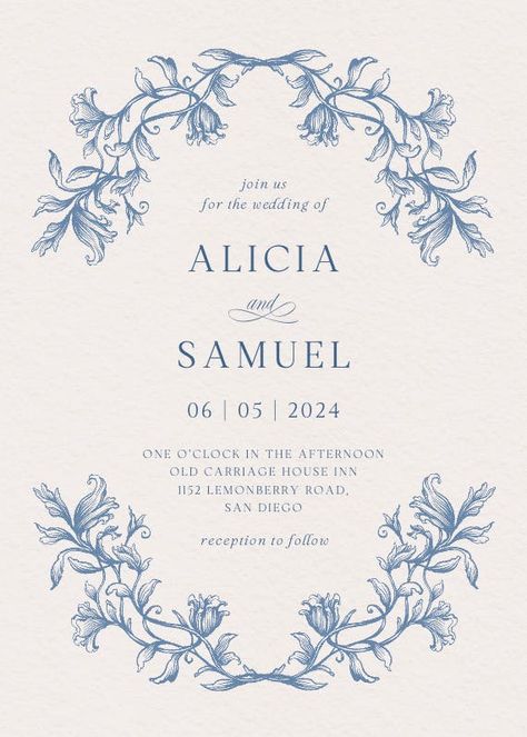 Vintage Invitation Card Design, Wedding Invitation Digital Cards, Weeding Inviting Card, Elegant Invitation Design Template, Wedding Shower Invitation Ideas, Wedding Email Invitations, Save The Date Templates Design Free Printable, Wedding Invitations 2024, Canva Invitation Ideas