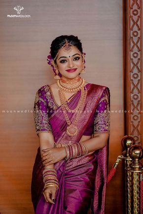 Meera Anil Wedding New Photos #MeeraAnil #wedding #marriage #actress Meera Anil, Kerala Wedding Saree, South Indian Wedding Saree, South Indian Bride Saree, Engagement Saree, Bridal Sarees South Indian, Indian Bridal Sarees, Pattu Saree Blouse Designs, Wedding Saree Blouse Designs