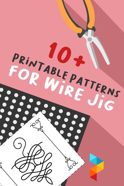 Patterns For Wire Jig Wire Patterns Design, Wire Art Patterns, Wire Jig Patterns Free, Thingamajig Patterns, Wire Crosses Diy, Happy Jig Patterns, Wire Jig Patterns Templates Free, Wire Art Tutorial, Wire Jig Patterns