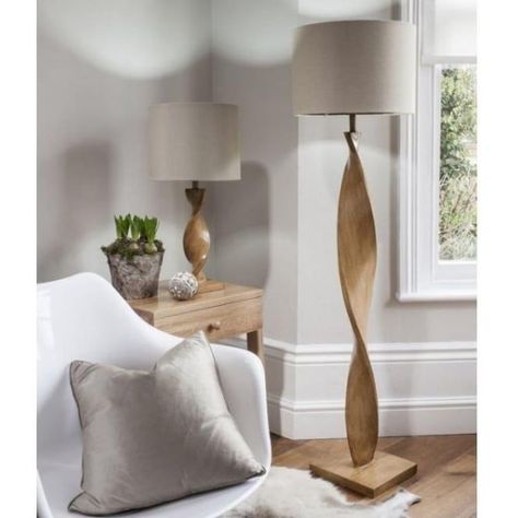 Lamp Stand Ideas, Standing Lamps Living Room, Living Room Floor Lamp, Unique Bedroom Ideas, Wooden Floor Lamp, Decor Things, Rustic Wood Floors, Rattan Floor Lamp, Rustic Bedroom Design