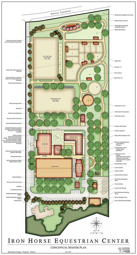 Equine Facility Layout, Equestrian Center Design, Equestrian Property Layout, Equestrian Center Layout, Horse Property Layout, Equestrian Facility Layout, Stable Layouts, Horse Stable Ideas, Stable Plans