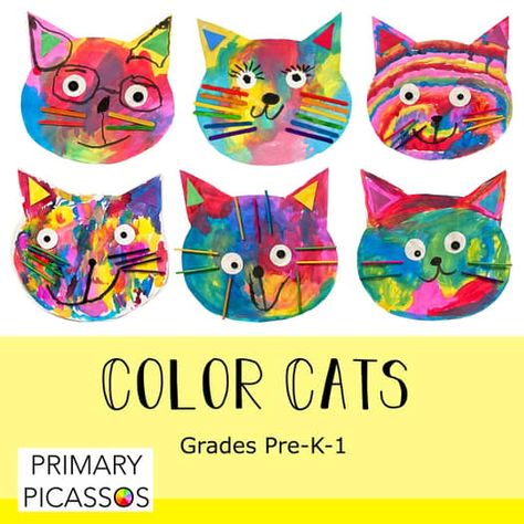 Primary Picassos | Teachers Pay Teachers Pre K Art, Art Lesson Plan, Grade 1 Art, School Instagram, First Grade Art, Kindergarten Art Lessons, Preschool Art Projects, Kindergarten Art Projects, Sensory Ideas