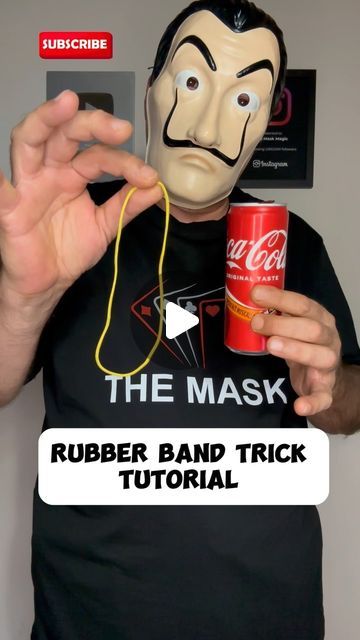 Rubber Band Magic Tricks, Paper Magic Tricks, Funny Tricks, Funny Magic Tricks, Magic Tricks Tutorial, Magic Tricks For Kids, Monkey Fist Knot, Rubber Band Crafts, Cool Magic Tricks