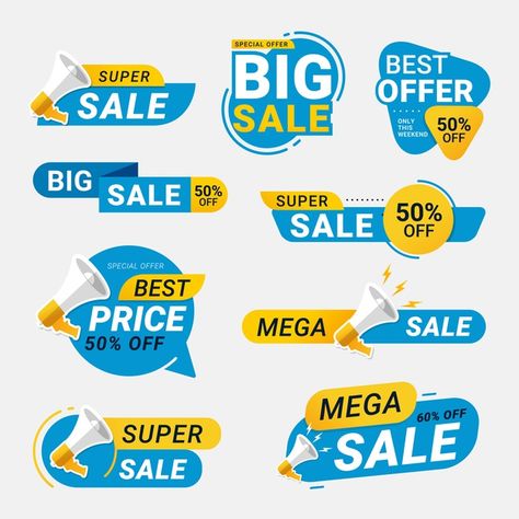 Offer Design Graphics, Special Offer Design, Special Offer Logo, Sales Logo, Sale Sticker, Flat Color Palette, Gold Design Background, Discount Design, Banner Design Inspiration