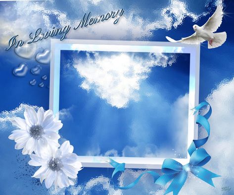 In Memory Of, Angel Wings Pictures, Angel Wings Png, Heaven Pictures, Wings Png, Frame Edit, Memory Frame, In Memoriam, Frame Background