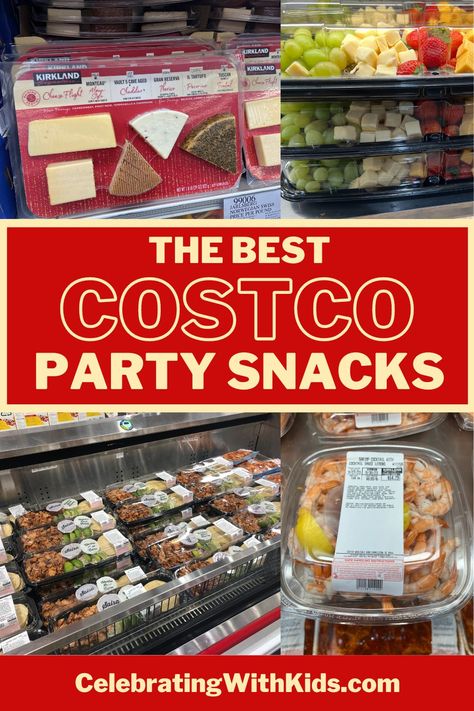 Planning a party? Here are the Best Costco Party Snacks to have your guests - and your wallet - happy! Easy Snack Party Food, Party Snacks On A Budget, Party Food Cosco, Costco Frozen Appetizers, College Party Snacks, Cater Your Own Party, Event Snack Ideas, Costco Bbq Party, Party Snacks For Adults Finger Foods