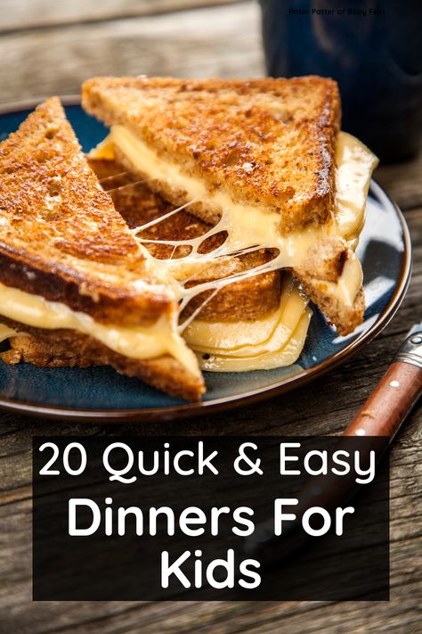 Discover quick, easy, and delicious dinners your kids will love! Find 20 kid-friendly recipes that are sure to please even the pickiest of eaters. easy dinners for families, easy dinners for kids, dinner ideas easy, dinner ideas for kids, dinner ideas for picky eaters Kids Dinner Ideas Easy Picky Eaters, Fall Dinners For Picky Eaters, Crockpot Recipes Picky Eaters, Dinner Ideas For Preschoolers, Quick Supper Ideas For Picky Eaters, Healthy Supper Ideas For Picky Eaters, Family Of 4 Dinner Ideas, Easy Dinner For Babysitter, Easy Kid Meals Dinner