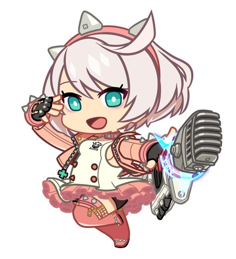 Chibi Elphelt Valentine Art - Guilty Gear -Strive- Art Gallery Elphelt Valentine, Valentine Art, Guilty Gear, Character Designs, Concept Art, Art Gallery, Anime, Hair, Art