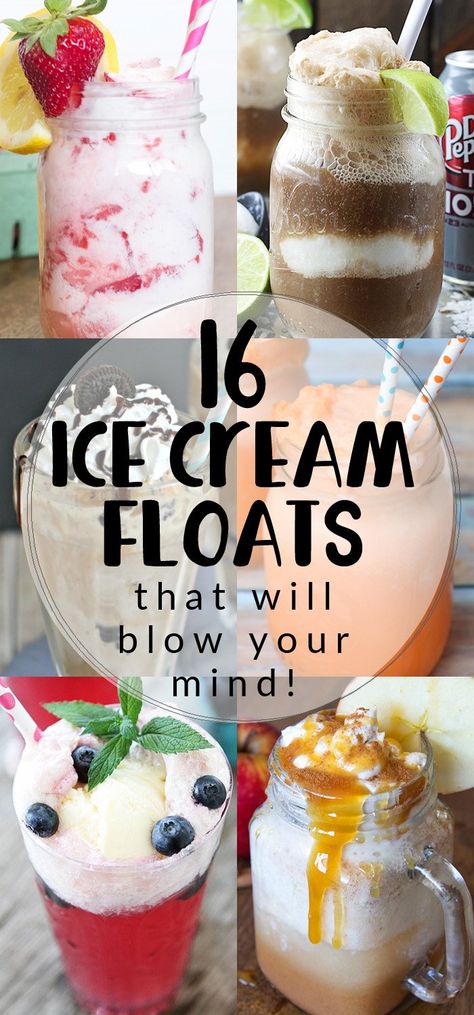 Lemonade Ice Cream, Ice Cream Float Recipes, Frozen Things, Ice Cream Float, Float Recipes, Scream 4, Work Food, Foodie Friday, Ice Cream Floats