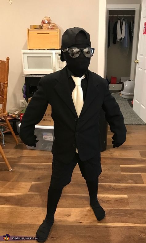 Diy Teen Costumes Halloween Boy, Halloween Costumes 12 Year Boy, Easy Diy Halloween Costumes For Kids Boys Last Minute, Halloween Costume Boys 10-12, Fortnite Henchman, Fortnite Costume Boys, Fortnite Costume Ideas, Diy Teen Boy Halloween Costume, Halloween Costume Teen Boy